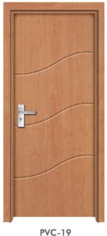 High-quality pvc coated mdf wooden interior door use for hotel