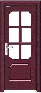 popular flush interior MDF PVC door/kitchen door/room door/toliet door