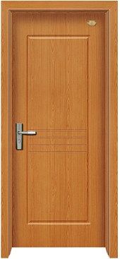 popular flush interior MDF PVC door/kitchen door/room door/toliet door