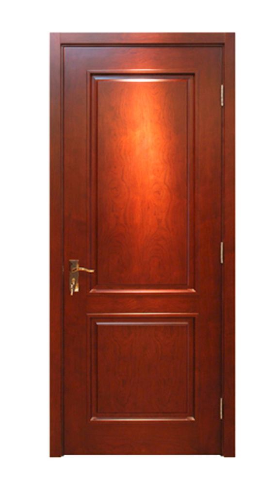 flat solid wood door interior china