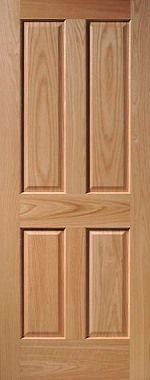 flat solid wood door interior china