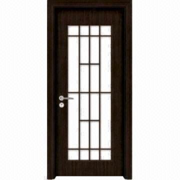 Environment-friendly Interior Glass/Wooden Door, with Soundproof, Damp-proof, Heat-protection