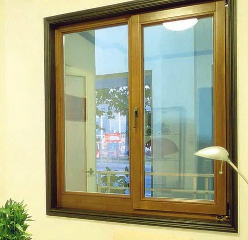 Tempered Glass Sound Insulation Aluminum Window