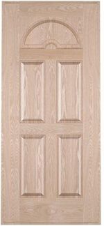 Oval Wooden Doors Design, Oval Wooden Doors Design, Veneered Door Skin, Hdf Moulded Door five Panel