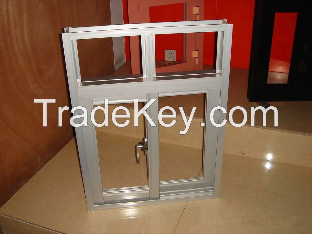 Aluminum Casement Window With Transom