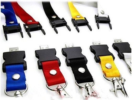 customized business gift lanyard usb flash drive for promotion