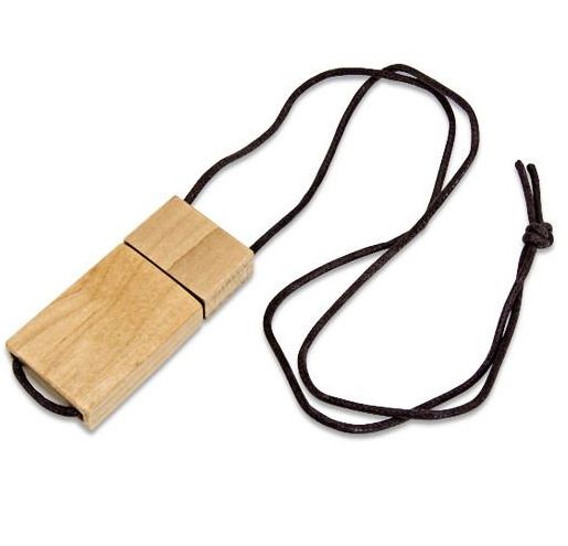Customized wooden flash drive usb stick gift usb 2.0 with lanyard