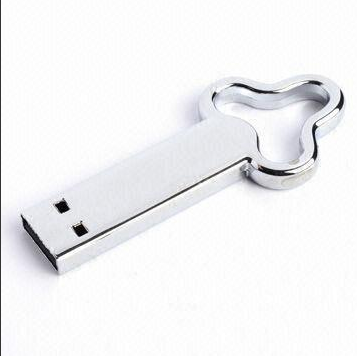 newest sale key shape 2.0 drive ,usb metal flash,4gb usb stick