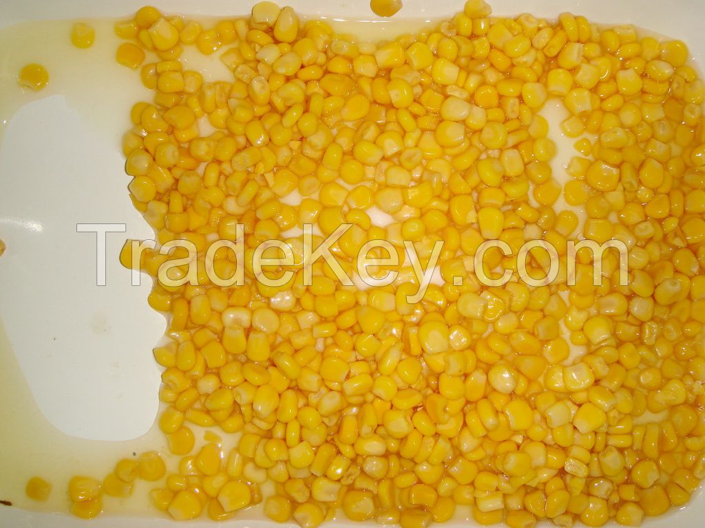 canned sweet corn