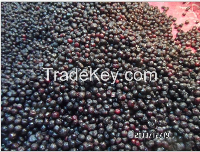 Frozen IQF blueberry, cultivated blueberry