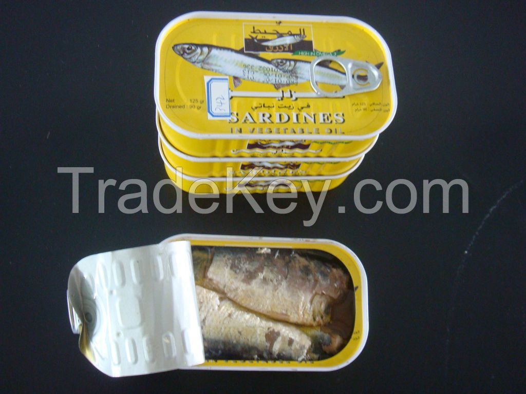 Canned Sardines (Oil 125g)