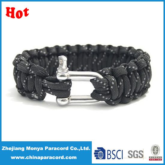 2014 the newest design durable braiding paracord bracelet for sale