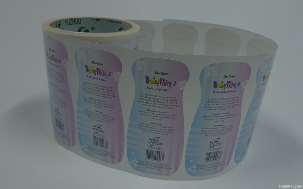 custom label printing, permanent adhesive labels, waterproof adhesive