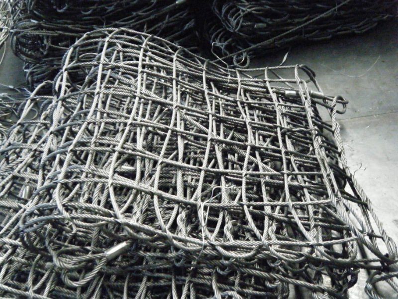 Stainless Steel Wire Rope Cargo Sling Net