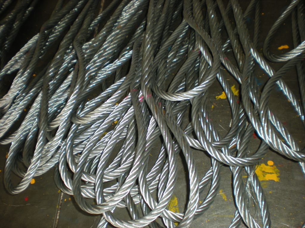 Stainless steel wire rope lifting sling