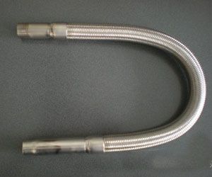 Stainless steel flexible metal hose for fire protection industry