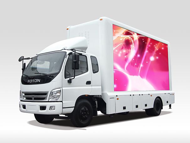Mobile LED advertising truck