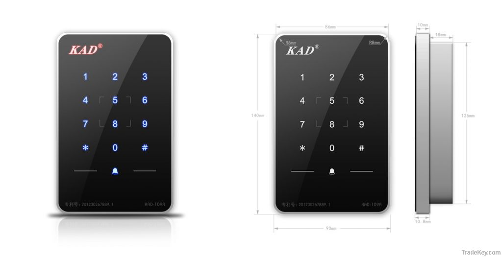 single door access control keypad KAD_109R1