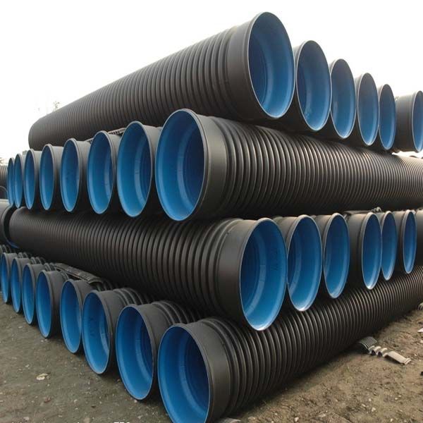 HDPE corrugated pipe price, black hdpe corrugated drinage pipe, hdpe corrugated tube