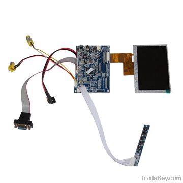 4.3-inch LCD Controller Board with PAL/NTSC Automatic Conversion