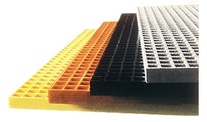 frp grating (concave surface)
