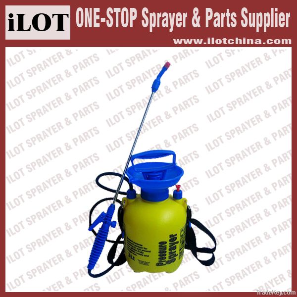 5L Plastic Garden Pressure Sprayer with funel for home and garden