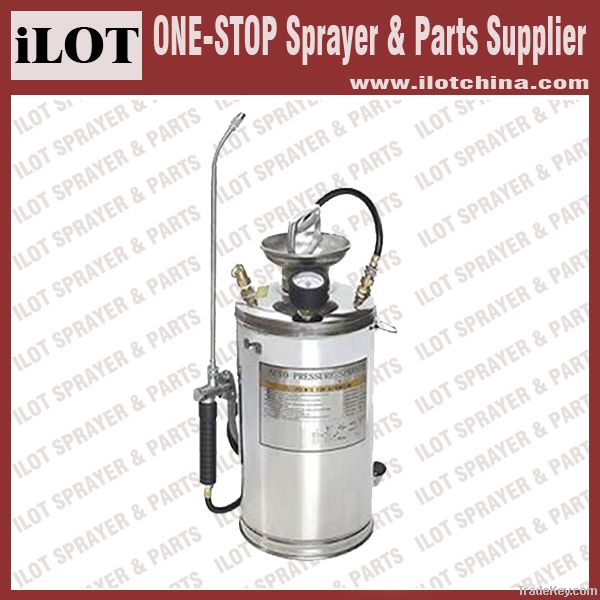 inox vector control compression sprayer with pressure gauge