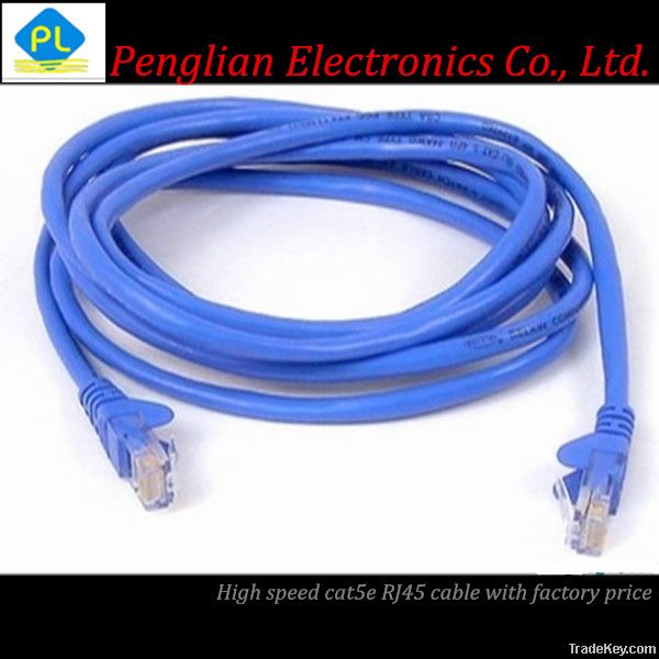 High Speed Ethernet Patch Cord Cat5e Rj45 Network cable