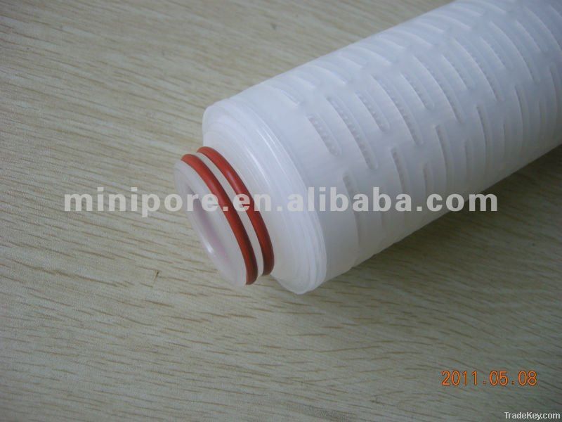 pp membrane pleated filter cartridge
