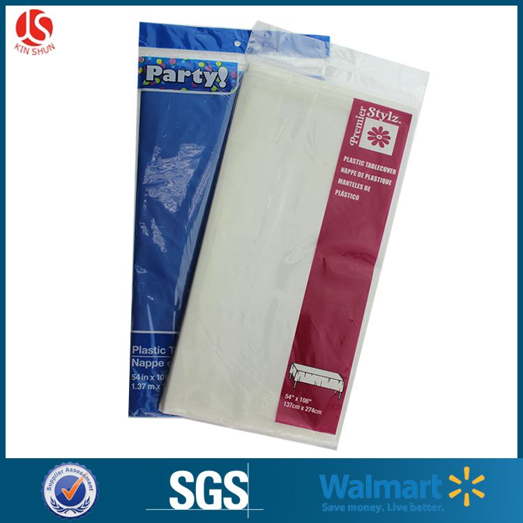 Disposable table covers,solid color plastic table covers for party supplies