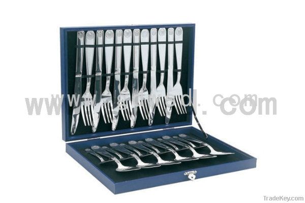 24pcs stainless steel cutlery