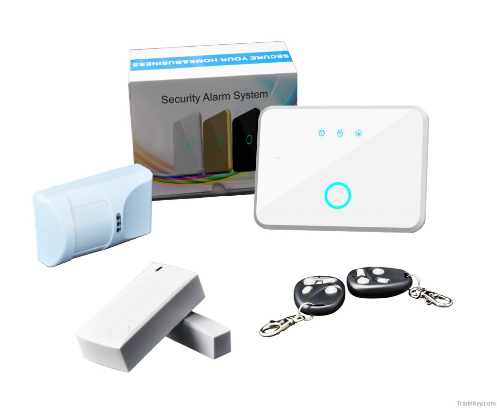 Security Alarm System, Temperature Control and Relay Signal Output, GSM/SMS/App for Android and iOS