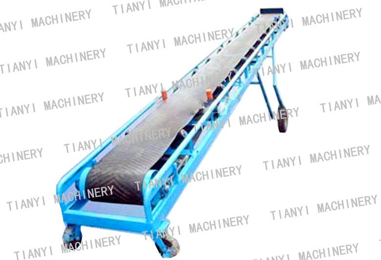 China extension rubber belt conveyor system