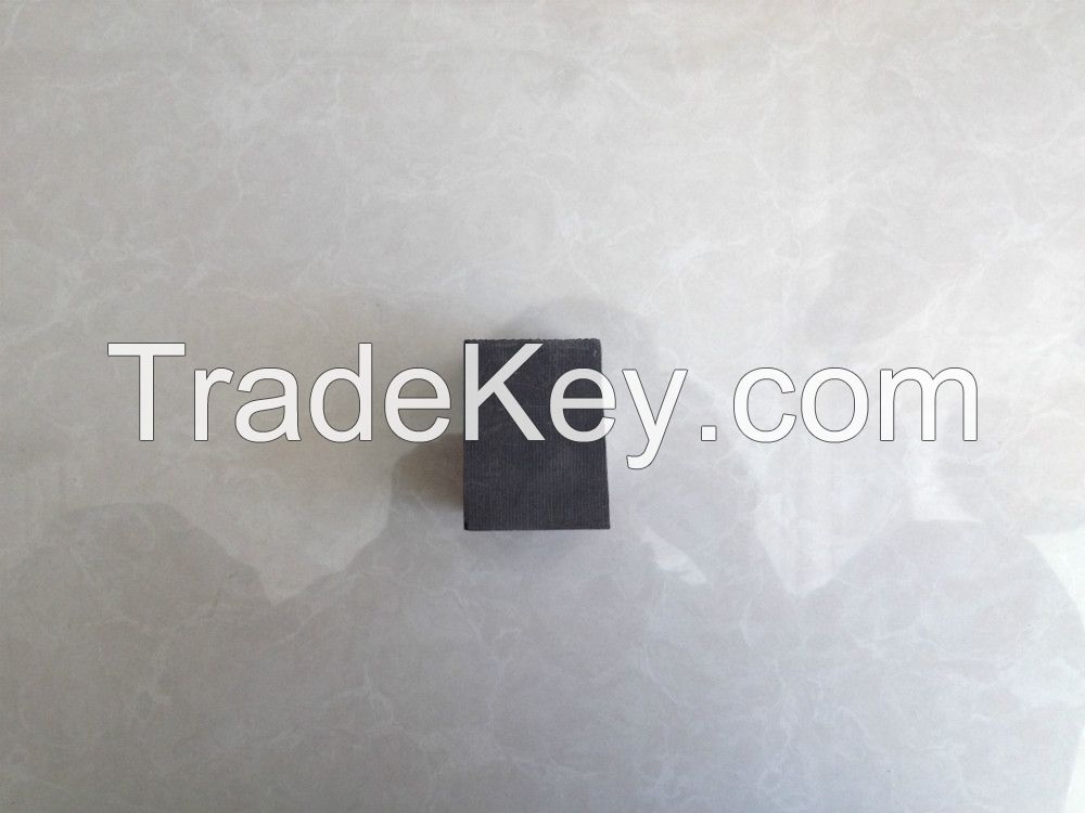 Medium Grain Graphite Blocks 55*55*42mm Isostatic graphite block