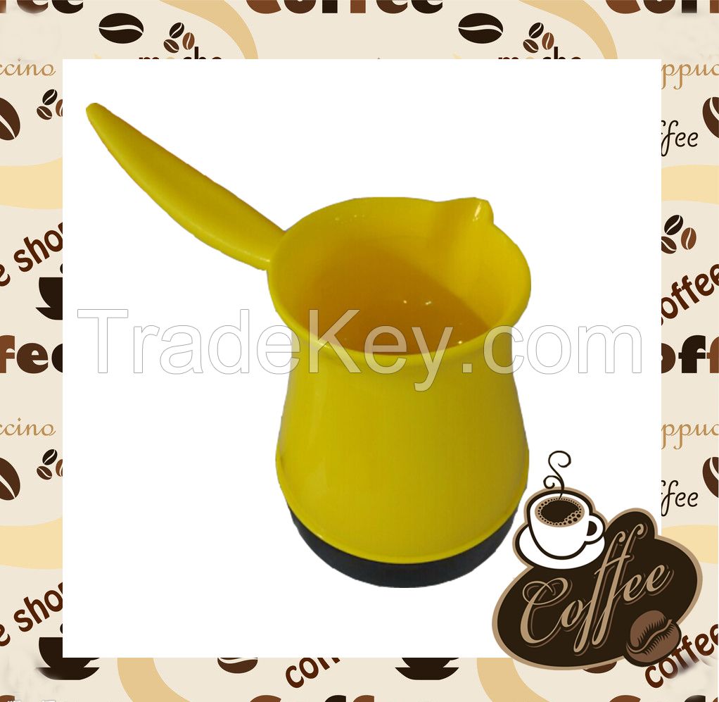 Electric plastic turkish coffee maker