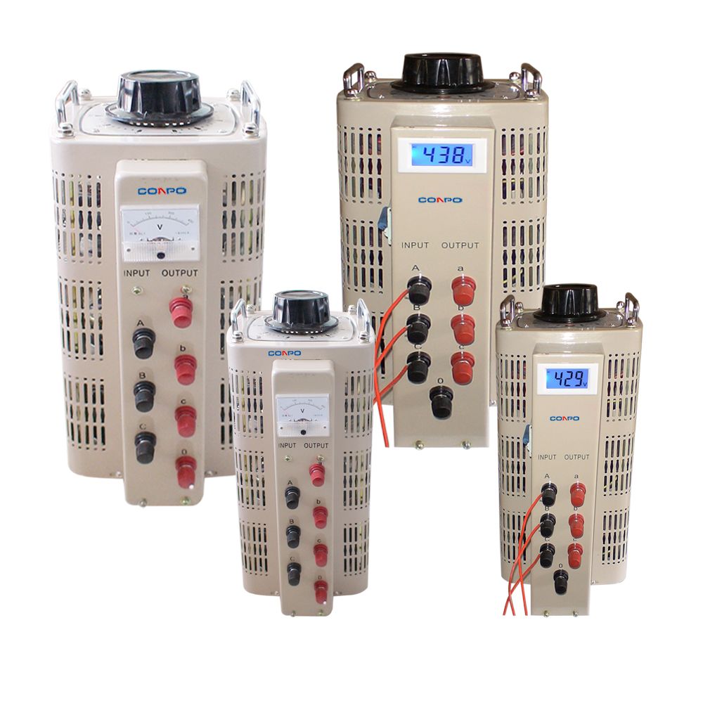 TSGC2 Series Contact Voltage Regulator/Variable Transformer 3phase, Tsgc2-3/6/9/12/15/20/30/40/45/50kVA