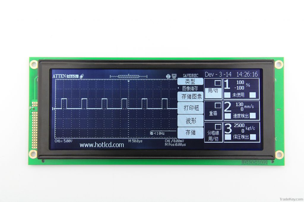 industrial control display