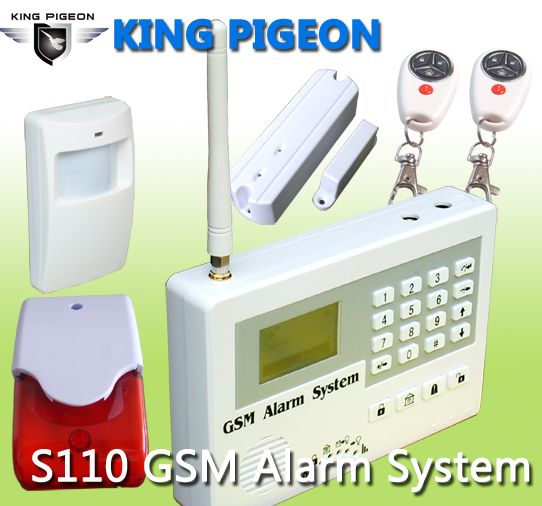 Watchdog GSM Home Alarm System Wireless LCD display S110