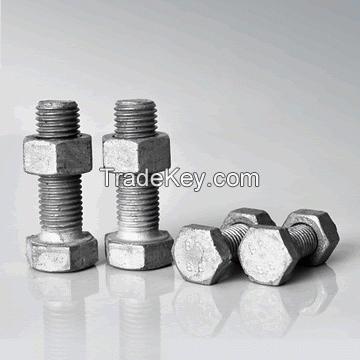 Hex bolt Hot dip galvanizing Grade 4.8/5.8/8.8/10.9