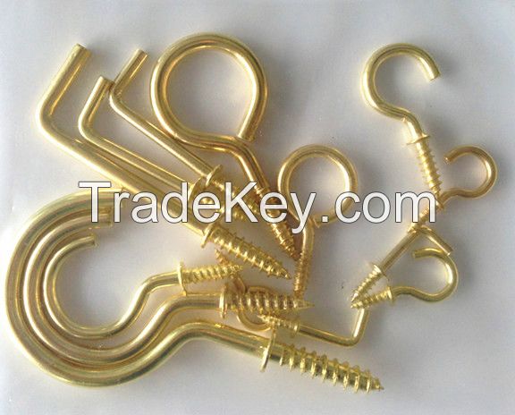 Eye screws and hook screws