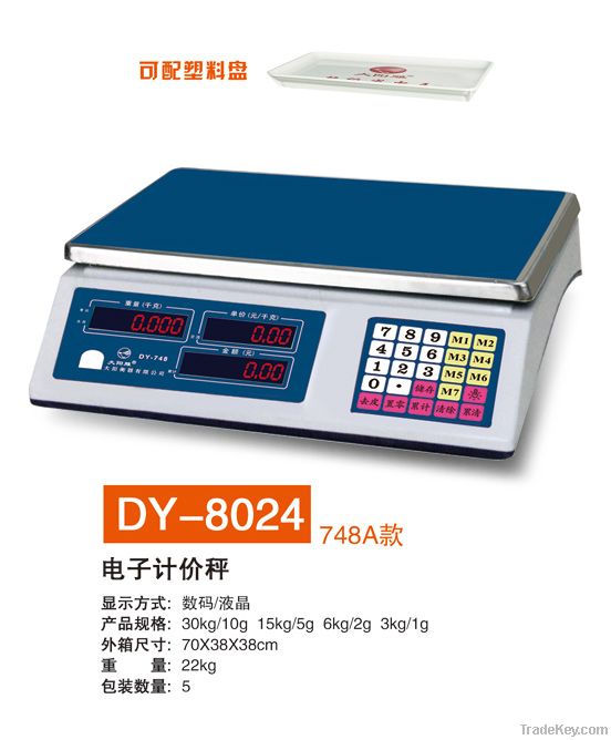 DY-8024 acs electronic price computing scale