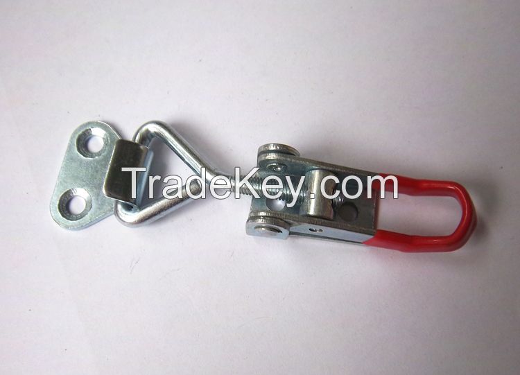 multiple zinc plated spring loaded draw latch