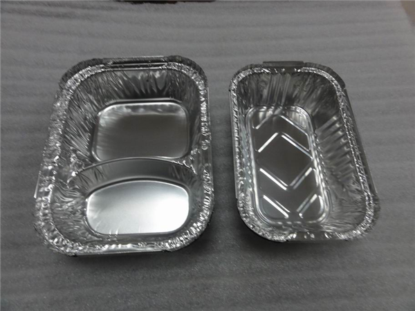 Environmental Convenient Pollution-free Disposable Rectangular Alu Foil Food Container