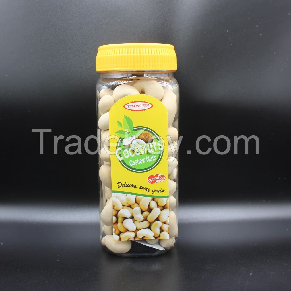 Coated cashew nut with coconut juice