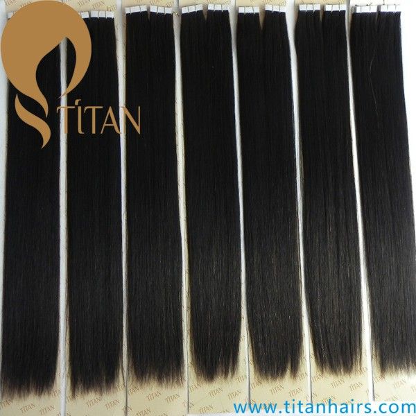 Free shipping 100% remy  brazilian human hair virgin hair tape hair extension