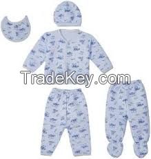 New spring and autumn wear 100% cotton one-piece baby clothing newborn suit