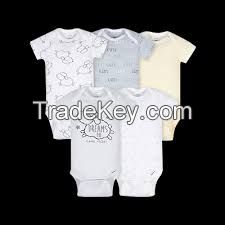 New spring and autumn wear 100% cotton one-piece baby clothing newborn suit