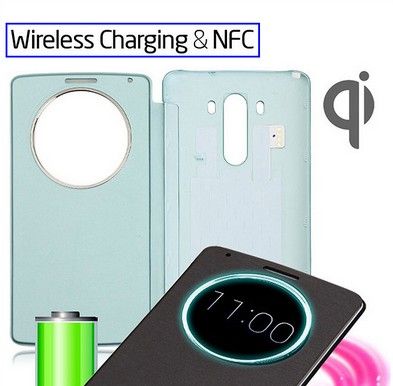 Quick Circle case for lg g3 case with wireless charging nfc