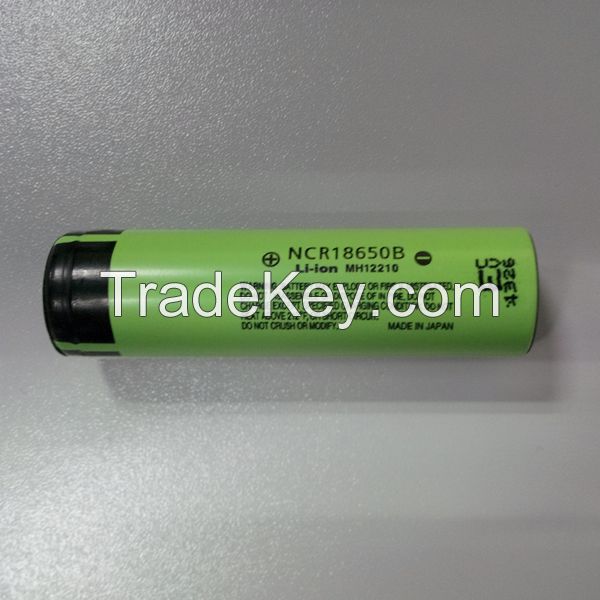 Panas 3.7v NCR18650B 3400mah batteries 18650 battery for flashlight