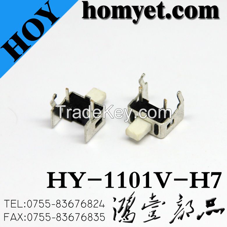 3*6 Tact Switch (HY-1101V-H7) with Stand for Auto Audio Parts